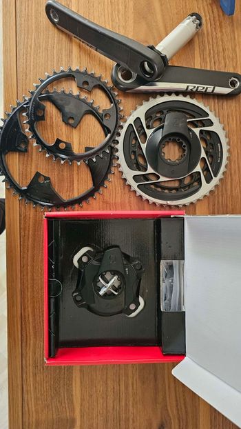 Used Sram Red Crank Set with Extras 2023 bike — image 12 of 15
