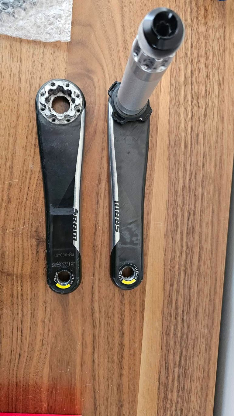 Used Sram Red Crank Set with Extras 2023 bike — image 2 of 15