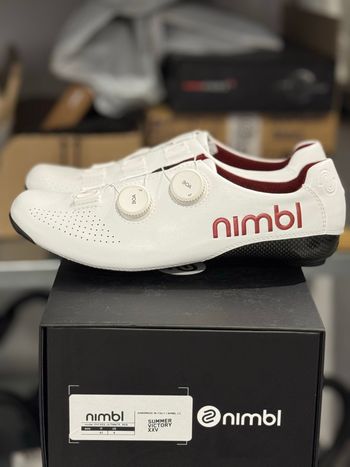 Used Nimbl Exceed Ultimate White Red 2026 bike — image 5 of 7