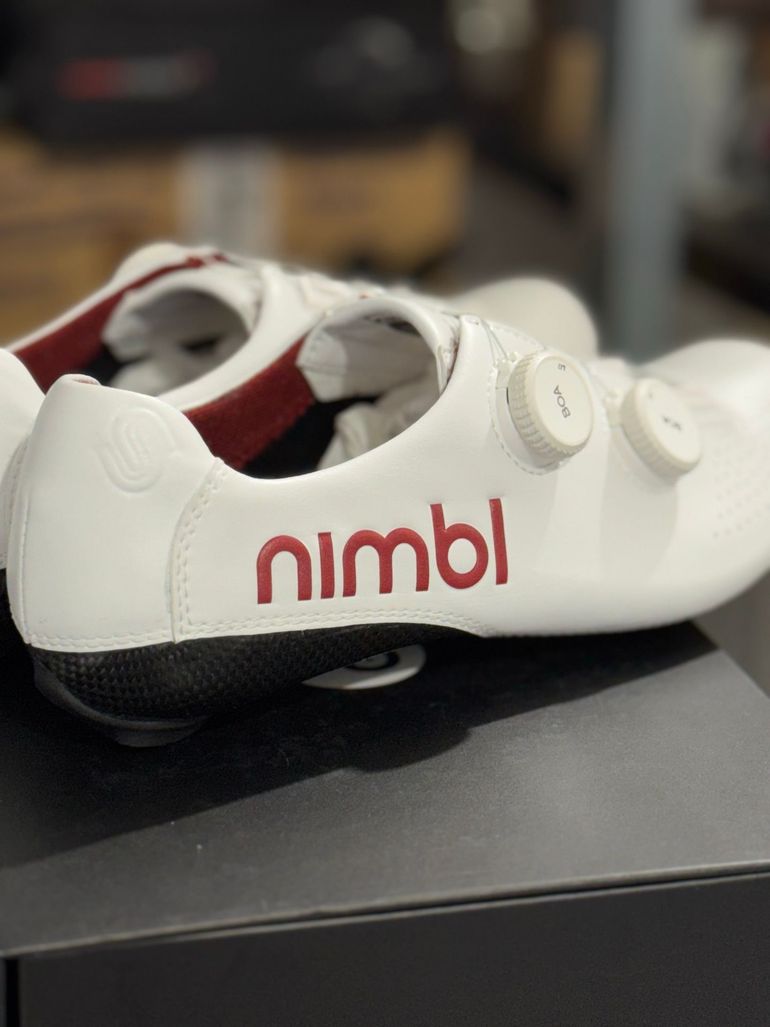 Used Nimbl Exceed Ultimate White Red 2026 bike — image 2 of 7