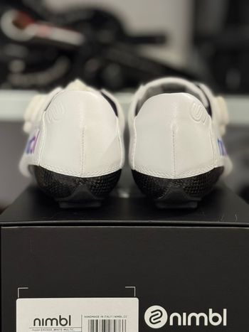 Used Nimbl Exceed White Multicolor Cycling Shoes 2026 bike — image 3 of 6