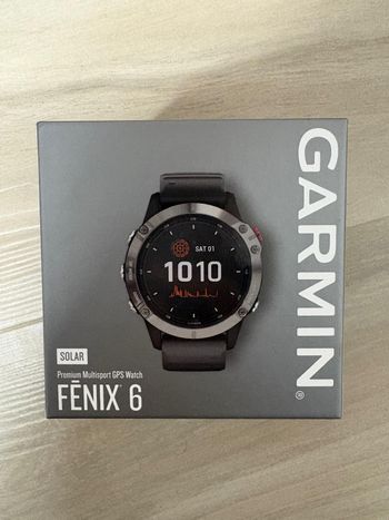 Used Garmin fēnix 6 Solar 2024 bike