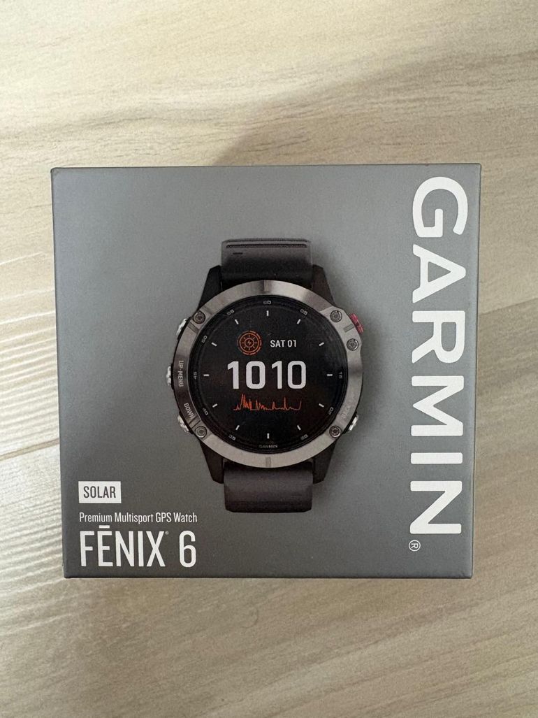 Used Garmin fēnix 6 Solar 2024 bike — image 1 of 6