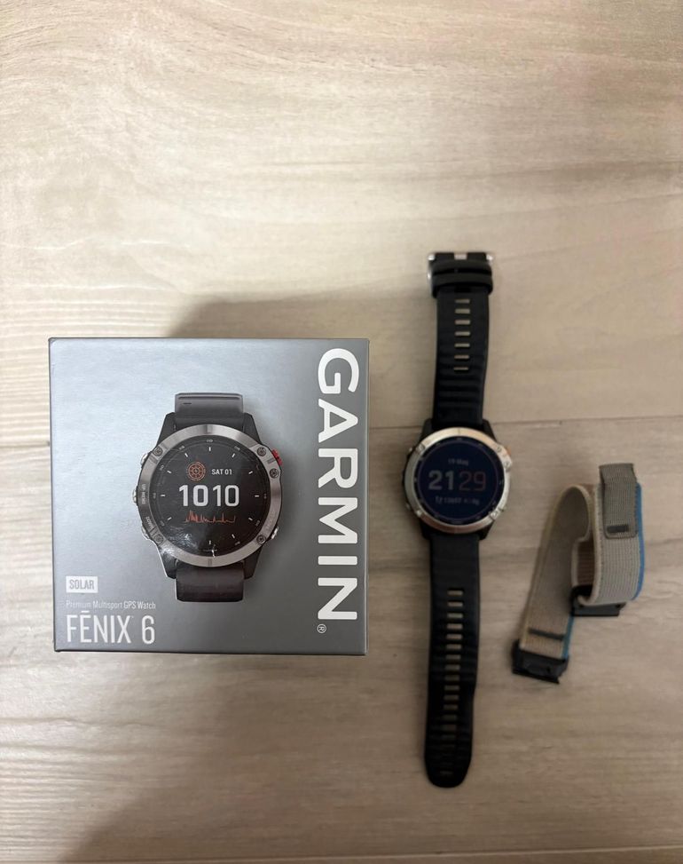 Used Garmin fēnix 6 Solar 2024 bike — image 2 of 6