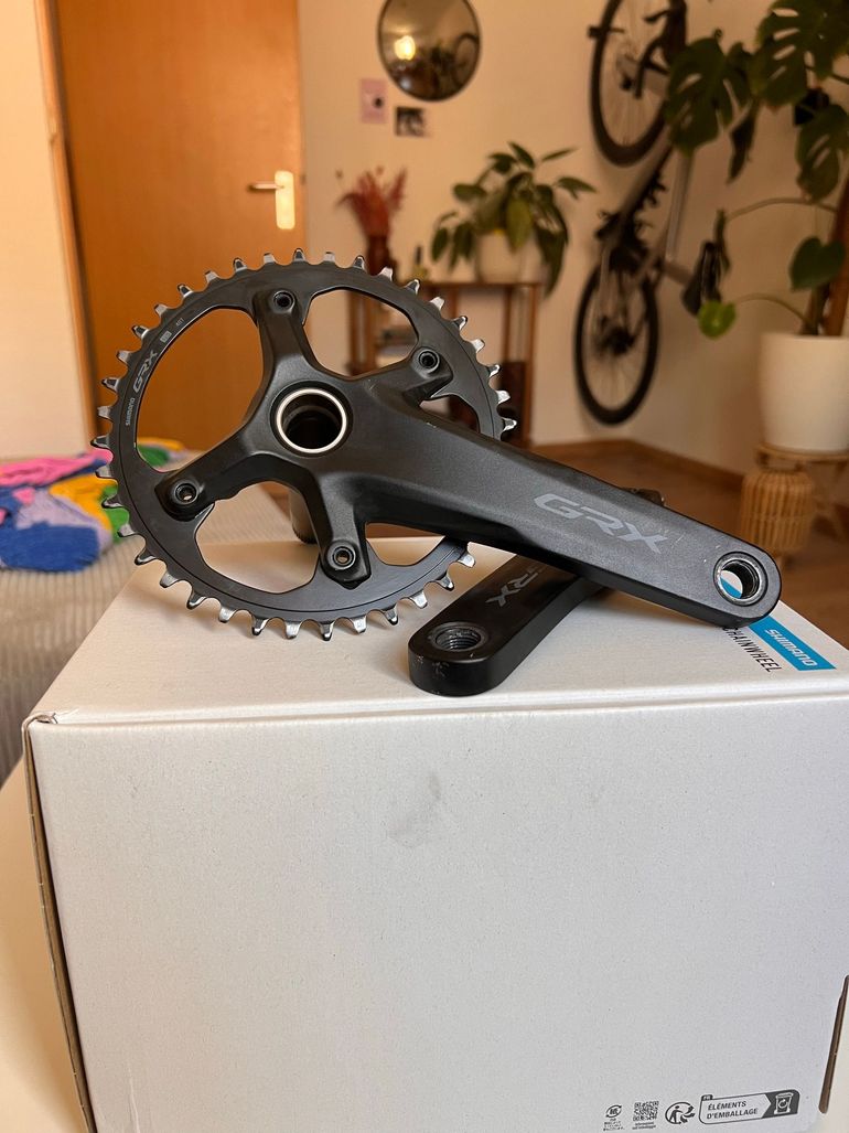 Used Shimano GRX FC-RX610-1 Crankset 2025 bike — image 1 of 4