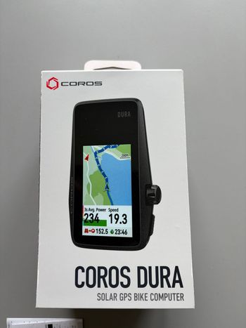 Used Coros DURA Solar GPS Bike Computer 2026 bike — image 2 of 2