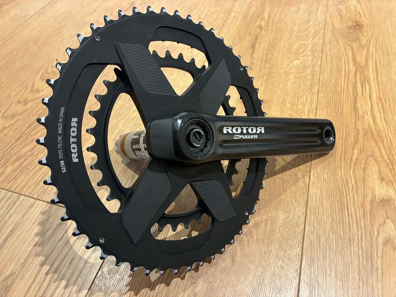 Used Rotor Inpower Powermeter Crankset 52/36, 175mm 2024 bike — image 2 of 9