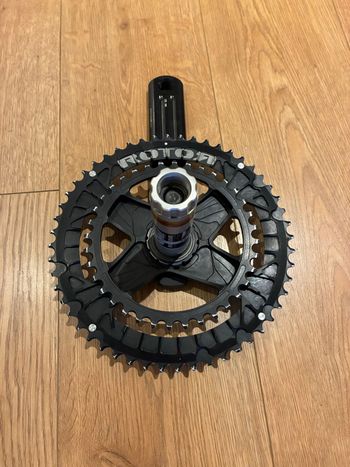 Used Rotor Inpower Powermeter Crankset 52/36, 175mm 2024 bike — image 6 of 9