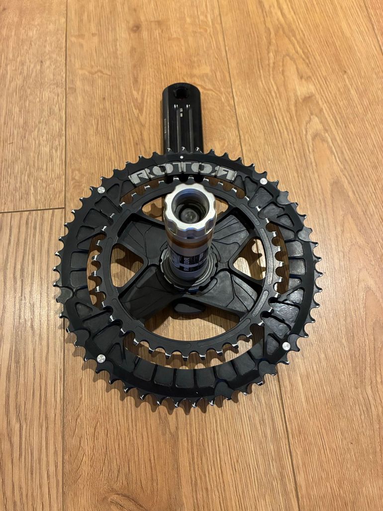 Used Rotor Inpower Powermeter Crankset 52/36, 175mm 2024 bike — image 6 of 9