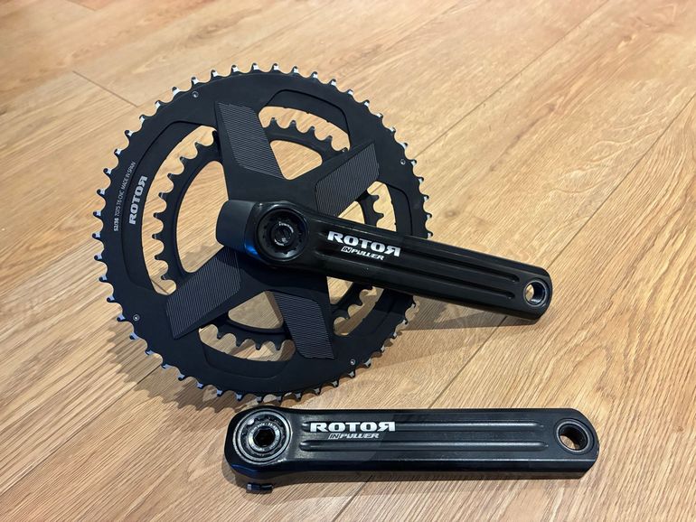 Used Rotor Inpower Powermeter Crankset 52/36, 175mm 2024 bike — image 1 of 9