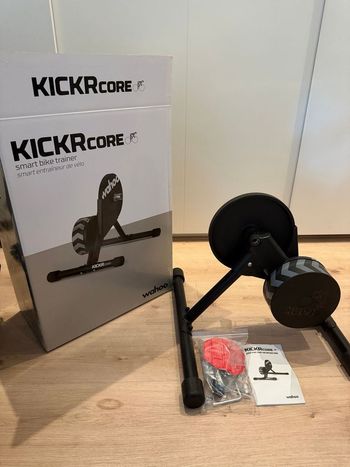 Used Wahoo KICKR CORE Smart Trainer bike
