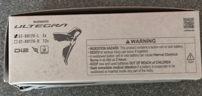 Used Shimano Ultegra DI2 12V Left Lever 2025 bike — image 4 of 4