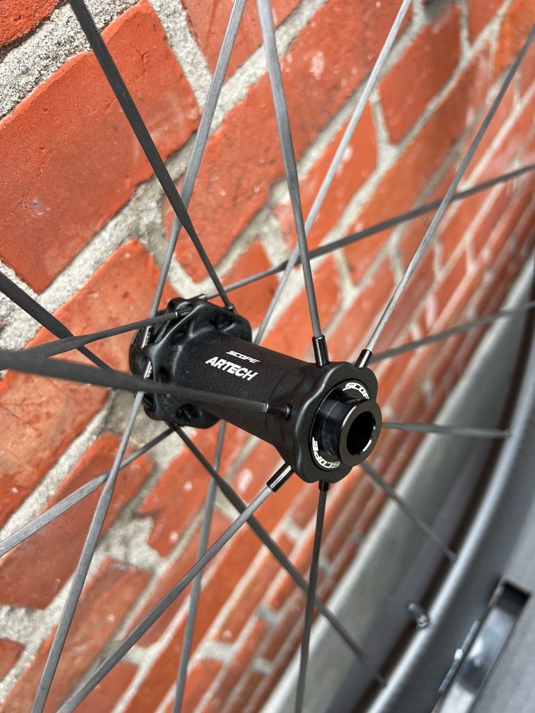 Used Scope NEW! Artech 6 full carbon/3D Hubs/Shimano/1244 gram! HIGH END Wheelset bike — image 4 of 13