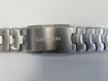 Used Garmin QuickFit 22mm Titanium Bracelet 2026 bike — image 2 of 4