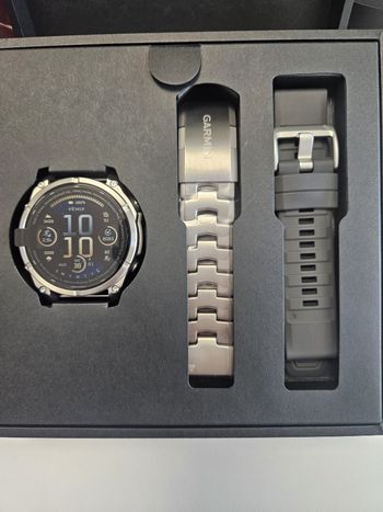 Used Garmin QuickFit 22mm Titanium Bracelet 2026 bike — image 4 of 4