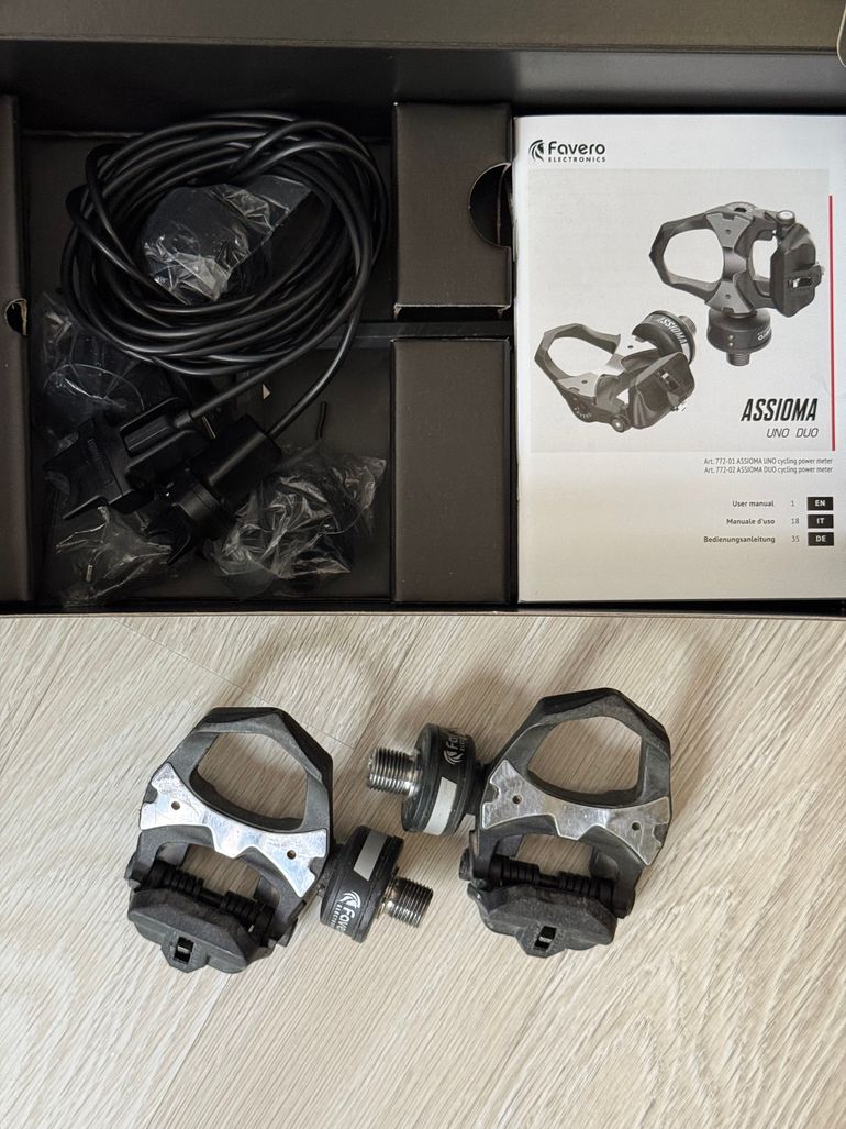 Used Favero Assioma DUO Power Meter Pedals bike — image 3 of 6