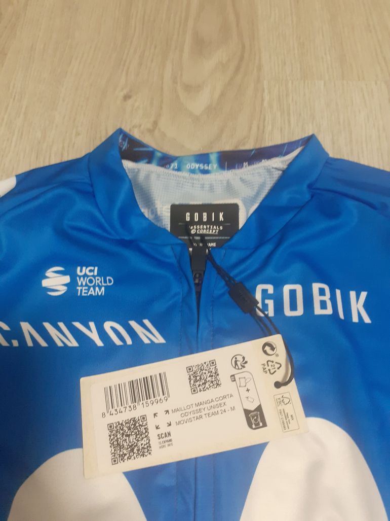 Used Gobik Movistar Cycling Jersey bike — image 3 of 6
