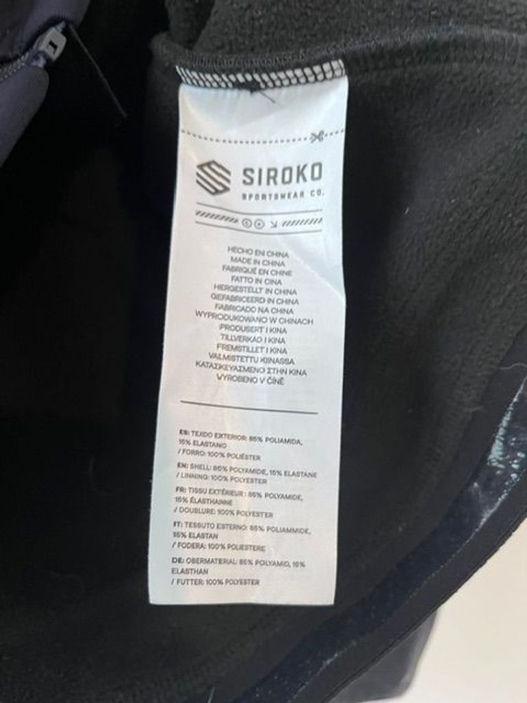 Used Siroko J1 Elba Softshell-Fahrradjacke 2024 bike — image 3 of 4
