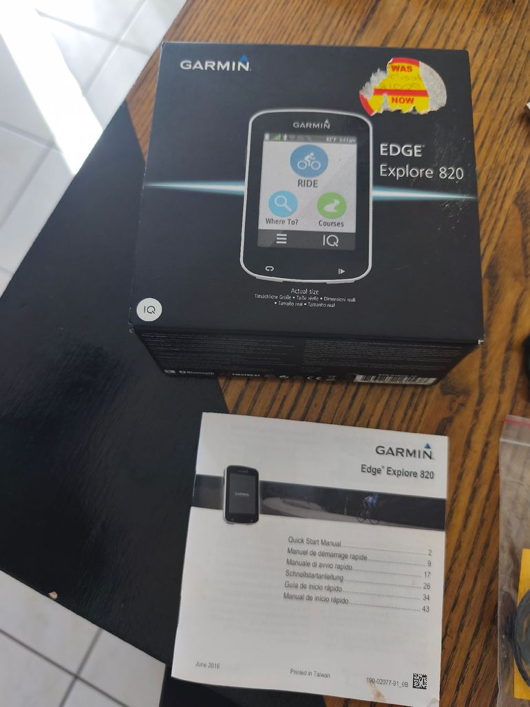 Used Garmin edge explore 820 bike — image 14 of 17