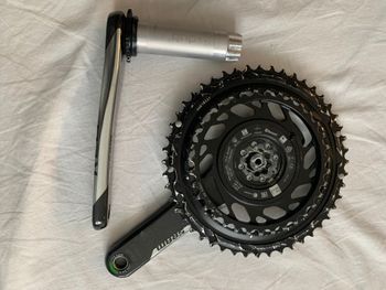 Used SRAM AXS POWER METER KIT48/35 PEDIVELLA 272,5 RED bike — image 2 of 5