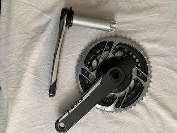 SRAM AXS POWER METER KIT48/35 PEDIVELLA 272, 5 RED Drivetrain & Pedals usato