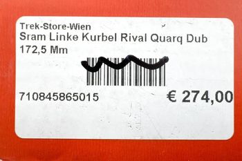 Used Sram Rival Quarq Dub Powermeter Links 2025 bike — image 2 of 2