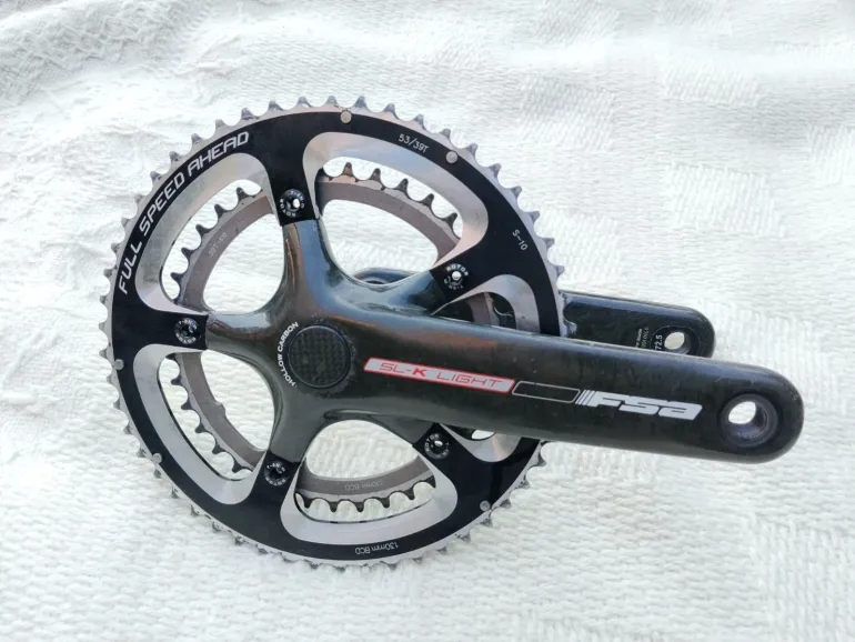Used Fsa SL-K Light BB30 53/39T 172.5mm bike — image 7 of 14