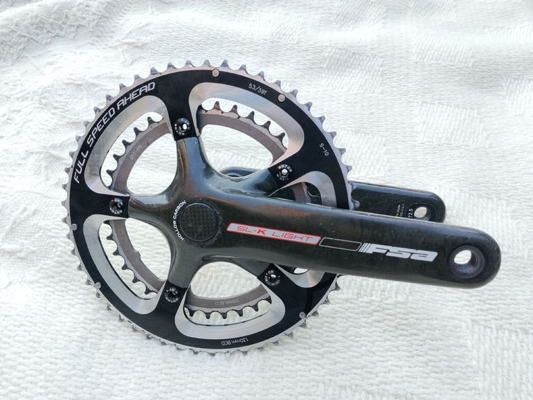 Used Fsa SL-K Light BB30 53/39T 172.5mm bike — image 8 of 14