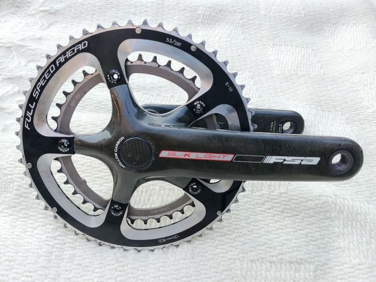 Used Fsa SL-K Light BB30 53/39T 172.5mm bike — image 11 of 14