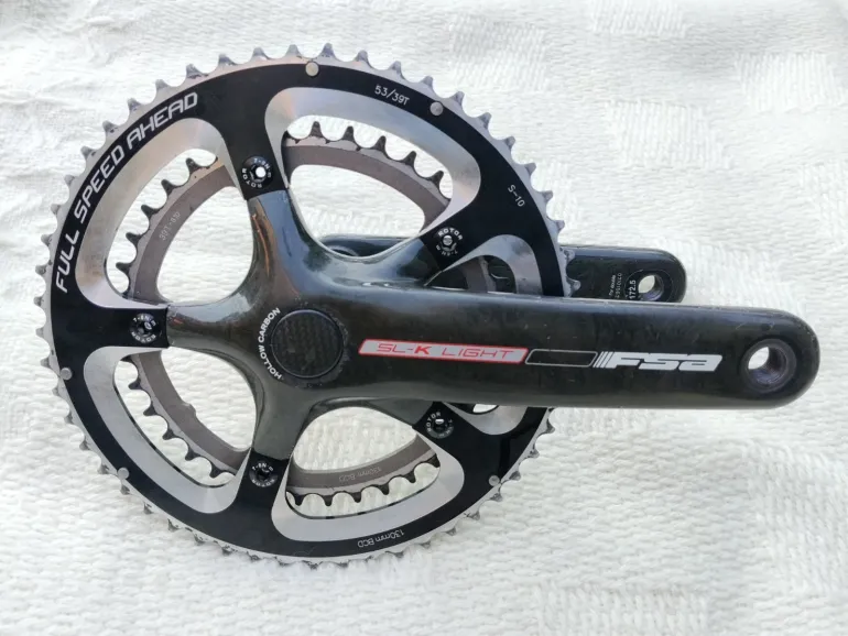 Used Fsa SL-K Light BB30 53/39T 172.5mm bike — image 6 of 14
