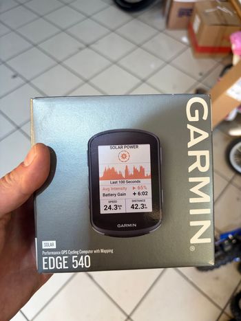 Used Garmin edge 540 solar 2026 bike — image 2 of 3