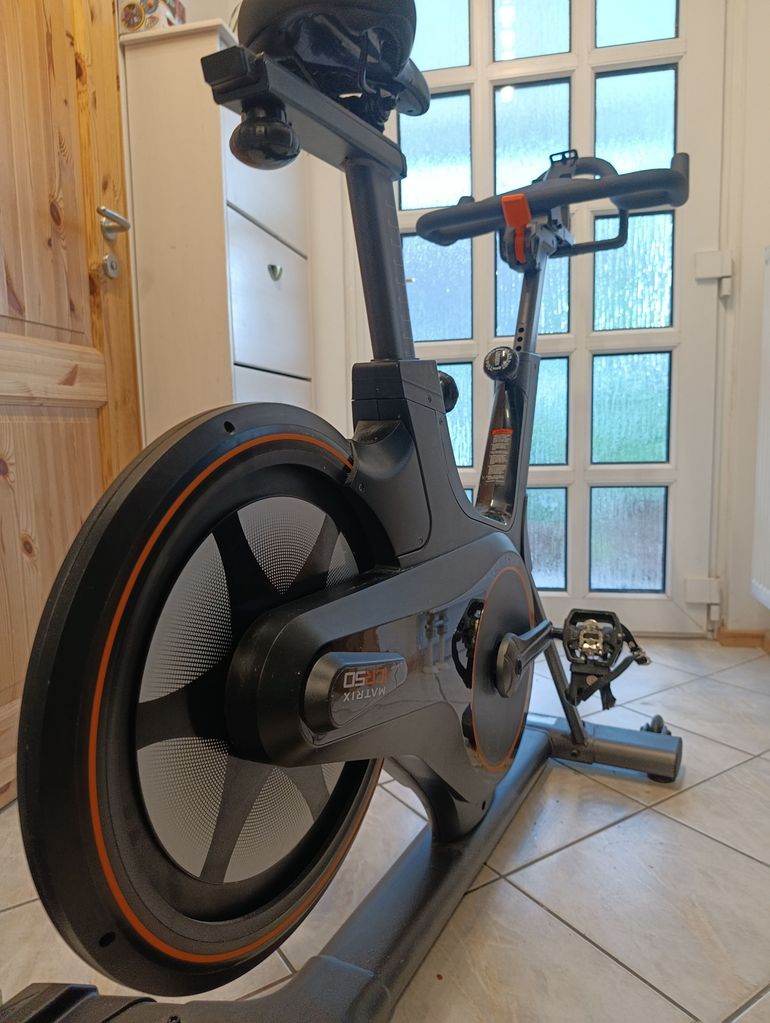 Used Matrix Fitness ICR50 Indoor Cycle bike — image 5 of 8