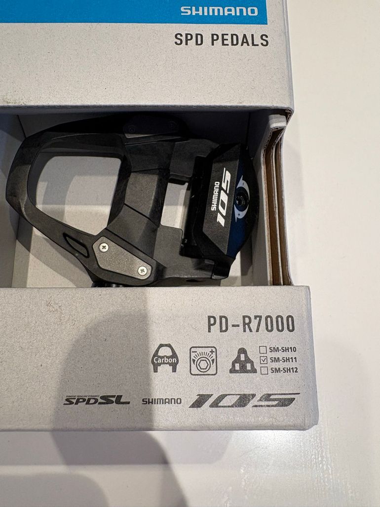 Used Shimano PD-R7000 105 SPD-SL pedalen 2026 bike — image 3 of 3