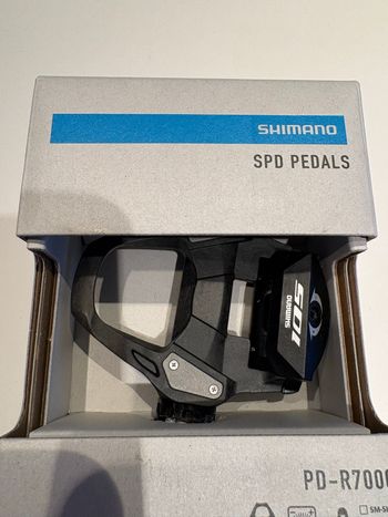 Used Shimano PD-R7000 105 SPD-SL pedalen 2026 bike — image 2 of 3
