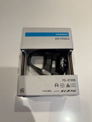 Used Shimano PD-R7000 105 SPD-SL pedalen 2026 bike