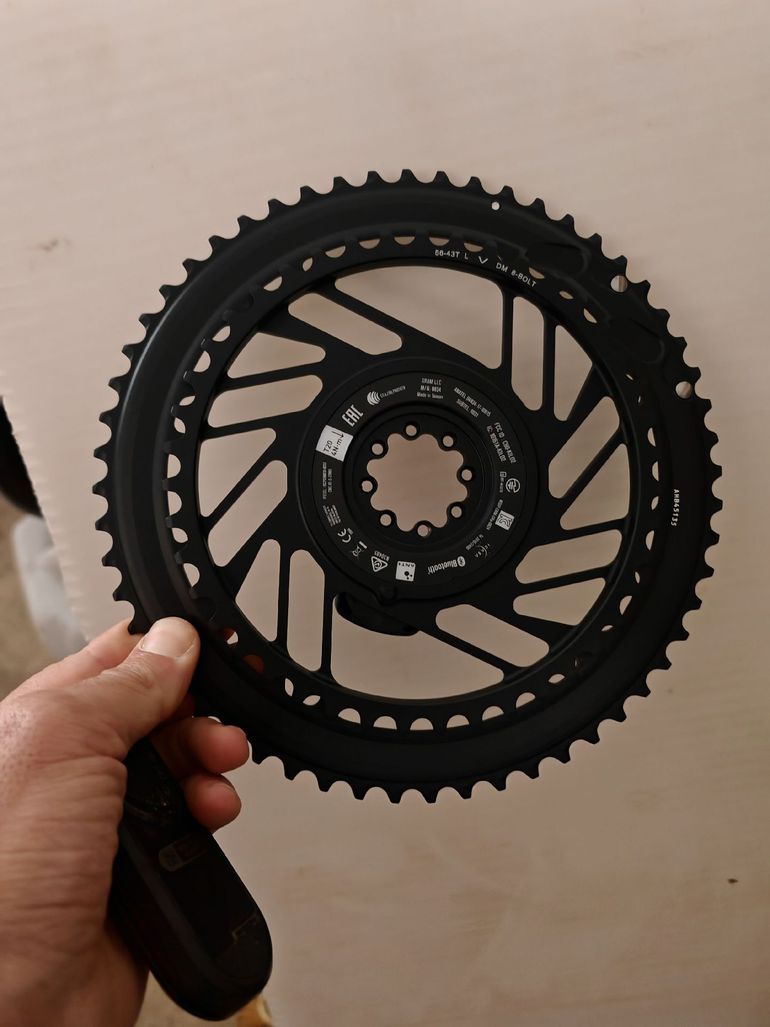 Used Sram RED AXS d1 Power Meter Chainring 56/43 2025 bike — image 2 of 3