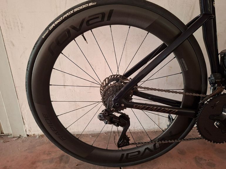 Used Roval Rapide CL II Disc Brake Wheelset 2024 bike — image 7 of 12