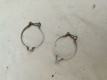 Used Shimano Vintage Dura-Ace Top Tube Cable Clamps bike