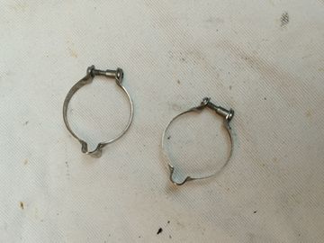 Shimano Vintage Dura-Ace Top Tube Cable Clamps Cycling Accessories usato