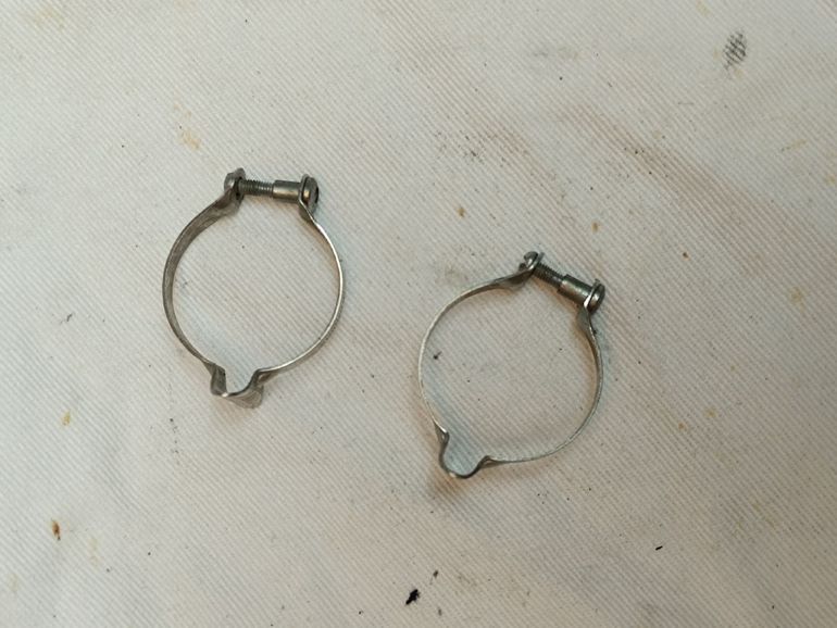 Used Shimano Vintage Dura-Ace Top Tube Cable Clamps bike — image 1 of 3