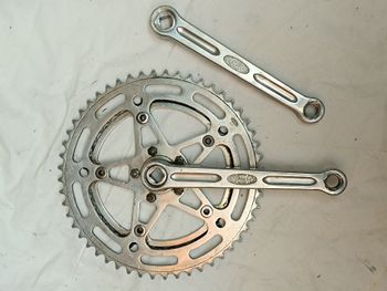 Used Stronglight Double Crankset 170mm 52/40T bike — image 7 of 15