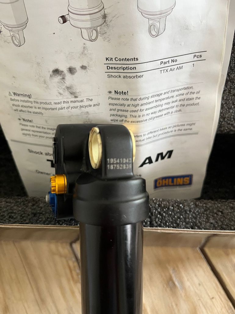 Used Öhlins TTX1 Air 230x60 2023 bike — image 3 of 9