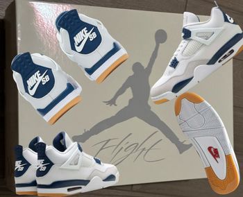 Used Jordan Air 4 SB Navy 2025 bike