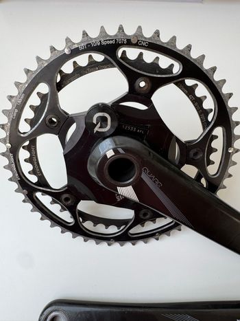 Used Sram Quarq ELSA R Power Meter Crankset bike — image 3 of 4