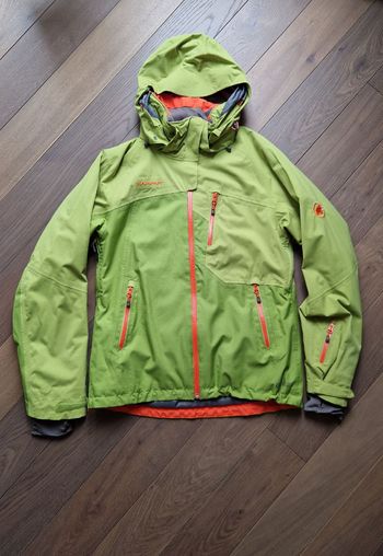 Used Mammut Giacca da Sci verde fluo bike