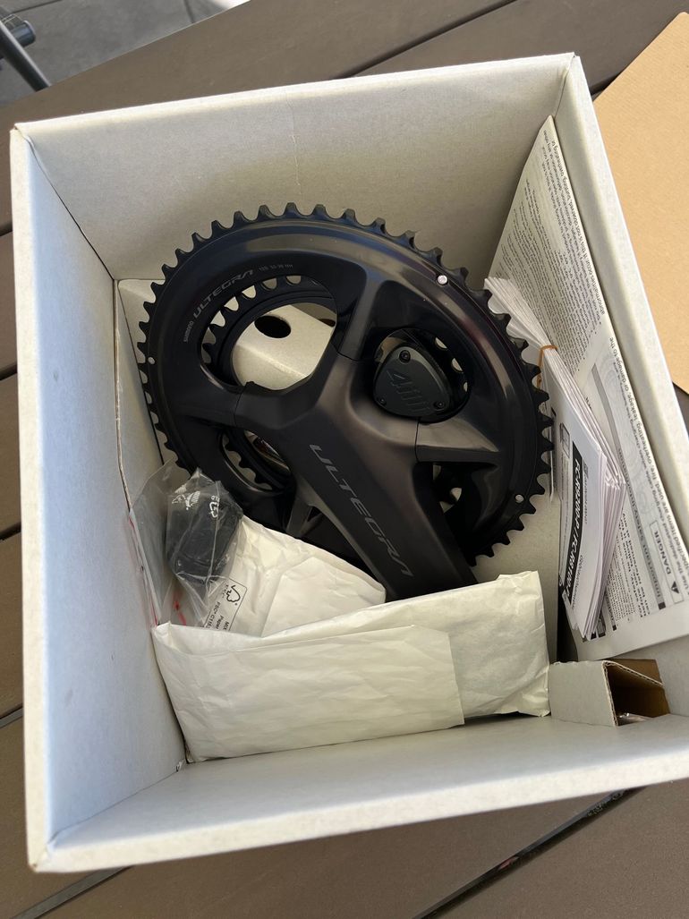 Used Shimano Precision 3+ Pro Ultegra R8100 Kurbelgarnitur 52-36T 2025 bike — image 4 of 6