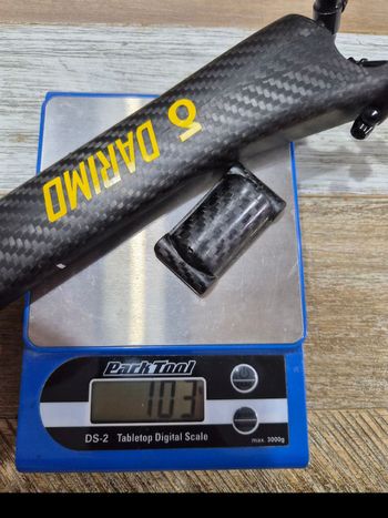Used Darimo Seatpost for Specialized Tarmac SL8 3K matt 15 mm offset Aero 2023 bike — image 6 of 6