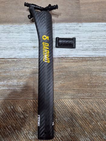 Used Darimo Seatpost for Specialized Tarmac SL8 3K matt 15 mm offset Aero 2023 bike — image 3 of 6