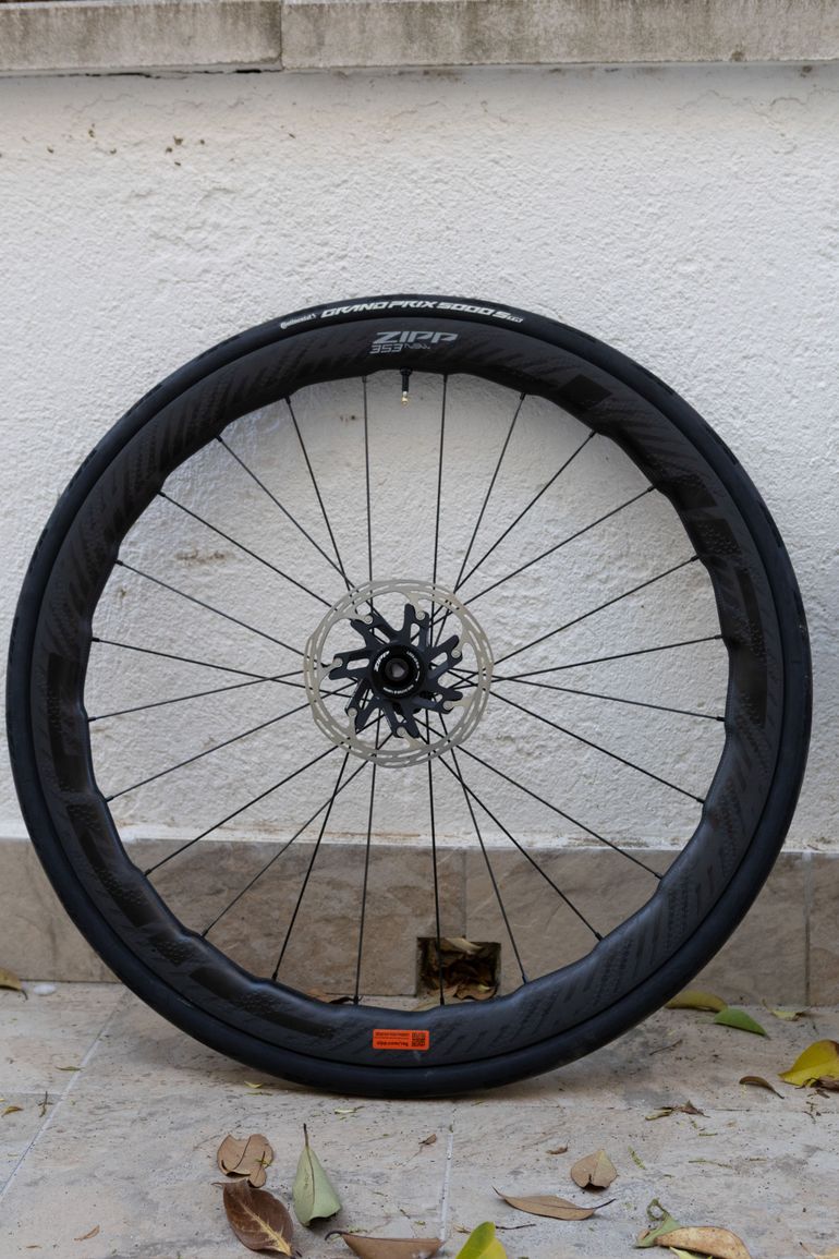 Used Zipp 353 NSW Wheelset Disc Brake compatible 2026 bike — image 7 of 11