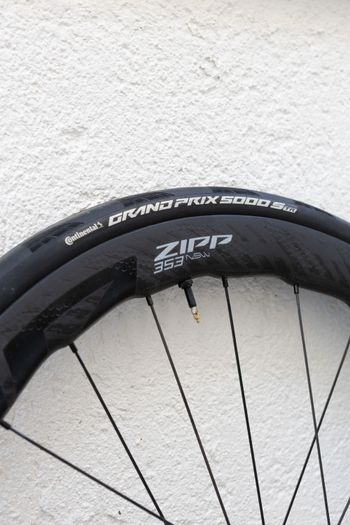 Used Zipp 353 NSW Wheelset Disc Brake compatible 2026 bike — image 10 of 11